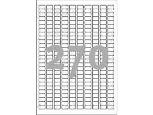 ETYKIETA AVERY ZWECKFORM L4730 USUWALNA 17,8X10MM 25 + 5 ARKUSZY GRATIS