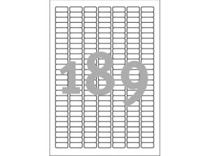 ETYKIETA AVERY ZWECKFORM L4731 USUWALNA 25,4X10,0MM 25 + 5 ARKUSZY GRATIS