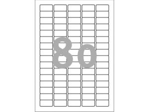 ETYKIETA AVERY ZWECKFORM L4732 USUWALNA 35,6X16,9MM 25 + 5 ARKUSZY GRATIS