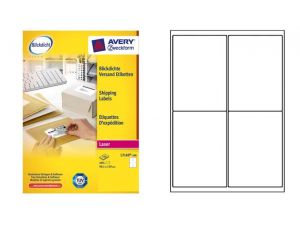 ETYKIETA AVERY ZWECKFORM L7169 ADRESOWA 99,1X139MM 100 ARKUSZY