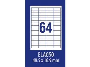 ETYKIETA AVERY ZWECKFORM ECONOMY E100 ELA050 48,5X16,9MM 100 ARKUSZY