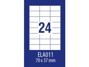 ETYKIETA AVERY ZWECKFORM ECONOMY E100 ELA011 70X37,1MM 100 ARKUSZY