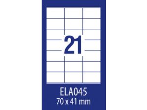 ETYKIETA AVERY ZWECKFORM ECONOMY E100 ELA045 70X41MM 100 ARKUSZY