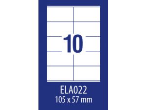 ETYKIETA AVERY ZWECKFORM ECONOMY E100 ELA022 105X57MM 100 ARKUSZY