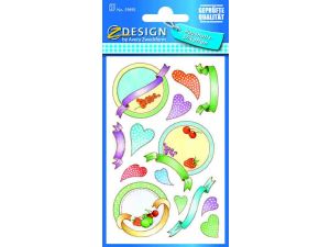 NAKLEJKA Z-DESIGN 59895 NA SŁOIKI PAPIEROWA WYCOFYWANE