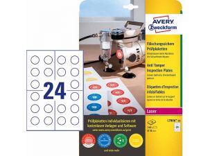 TABLICZKA INSPEKCYJNA AVERY ZWECKFORM PLOMBA L7806-10