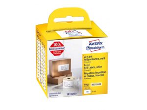 ETYKIETA AVERY ZWECKFORM 101X54MM UNIWERSALNA NA ROLI 220 SZTUK