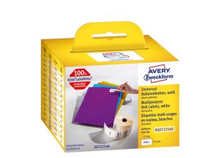 ETYKIETA AVERY ZWECKFORM 57X32MM UNIWERSALNA NA ROLI 1000 SZTUK
