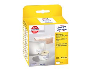 ETYKIETA AVERY ZWECKFORM 54X25MM UNIWERSALNA NA ROLI 500 SZTUK