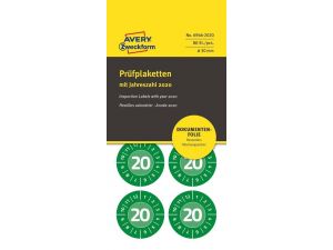 TABLICZKA INSPEKCYJNA AVERY NOPEEL 6946-2020