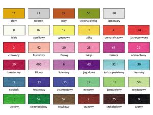 BIBUŁA MARSZCZONA 50X200 RUDA NR 27 10 SZT.