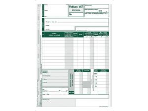 D FAKTURA VAT OD BRUTTO A5 2SKŁ.124-3E