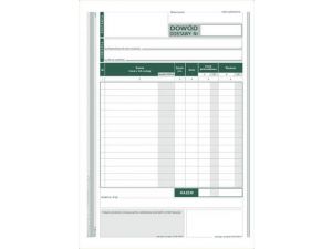 D DOWÓD DOSTAWY A5 WIEL. 315-3 DRUK