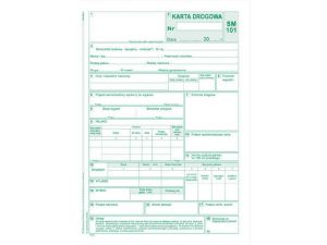 D KARTA DROGOWA-SAM.OSOB.A5 802-3 DRUK