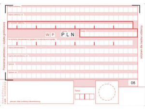 D POLECENIE PRZELEWU A6 4SKŁ.W.GOT.445-5 DRUK POLECENIE PRZELEWU