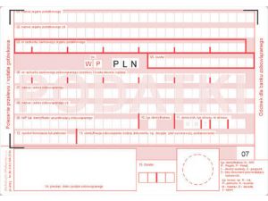 D POLECENIE PRZELEWU A6 2SKŁ.PODAT.471-5 DRUK
