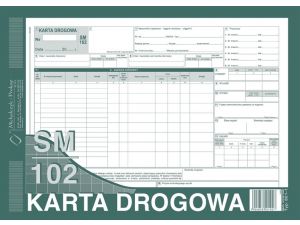 D KARTA DROGOWA-SAM.CIĘŻ.A4 801-1N DRUK