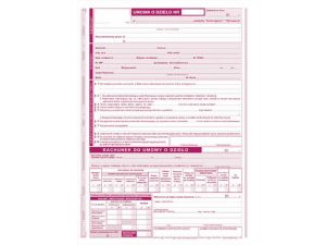 D UMOWA O DZIEŁO Z RACH.A4 2SKŁ.510-1 DRUK