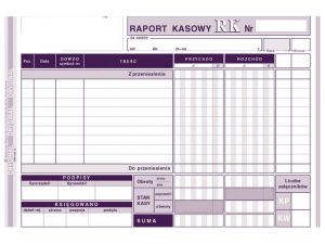D RAPORT KASOWY A5 411-3
