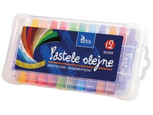 PASTELE OLEJNE TETIS 12 KOLORÓW 