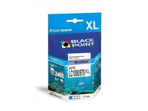BLACKPOINT Brother Tusz LC1000/970C 