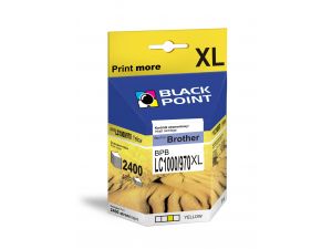 BLACKPOINT Brother Tusz LC1000/970Y 