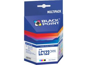 BLACKPOINT Brother Tusz LC123 CMYK 