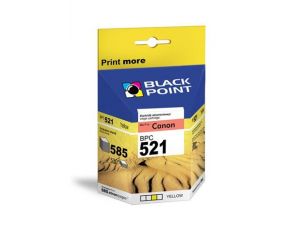 BLACKPOINT Canon Tusz CLI-521Y