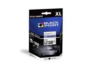 BLACKPOINT Brother Tusz LC1240BK