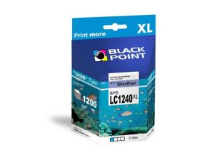 BLACKPOINT Brother Tusz LC1240C