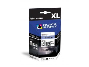 BLACKPOINT Brother Tusz LC1100/980 BK