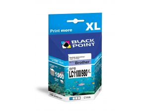 BLACKPOINT Brother Tusz LC1100/980C
