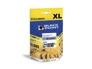 BLACKPOINT Brother Tusz LC1100/980Y