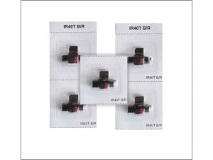 BLACKPOINT WAŁEK BARW. IR40T BK/RED 5szt 