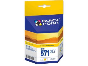 BLACKPOINT TUSZ CANON CLI- 571XLY YELLOW BPC571XLY