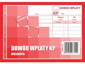 D KP DOWÓD WPŁATY A6 WIEL.722 EM DRUK