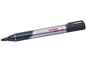 MARKER PERMANENTNY RYSTOR RMP-1/B CZERWONY OKRĄGŁA KOŃCÓWKA