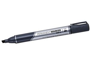 MARKER PERMANENTNY RYSTOR RMP-2 CZARNY ŚCIĘTA KOŃCÓWKA