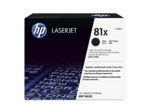HP Toner CF281X 81X Black HC 