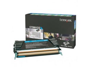 LEXMARK Toner C736H1CG Cyan