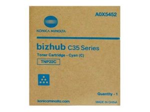MINOLTA Toner TNP22C Cyan C35 