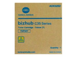 MINOLTA Toner TNP22Y Yellow C35 