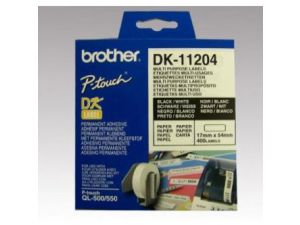 BROTHER ETYK.PAP.17*54mm DK11204 ETYKIETA