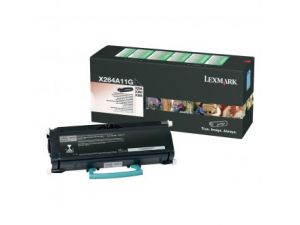 LEXMARK Toner X264A11G Black