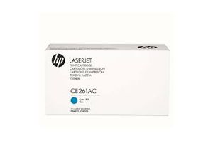 HP Toner CE261AC Cyan Corpo 