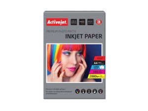 PAPIER FOTO ACTIVEJET MATOWY A4 100SZT 