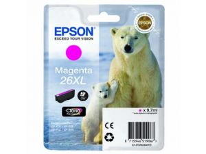 EPSON Tusz T2633 Magenta 9,7ml nr26XL 