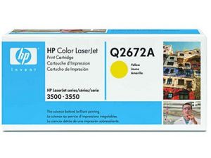 HP Toner Q2672A 309A Yellow 