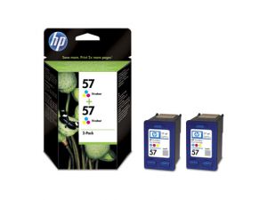 HP Tusz C9503AE Nr57 x2 Color DualPack 