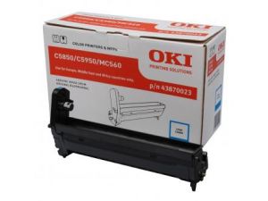 OKI Bęben 43870023 C5850/5950 Cyan
